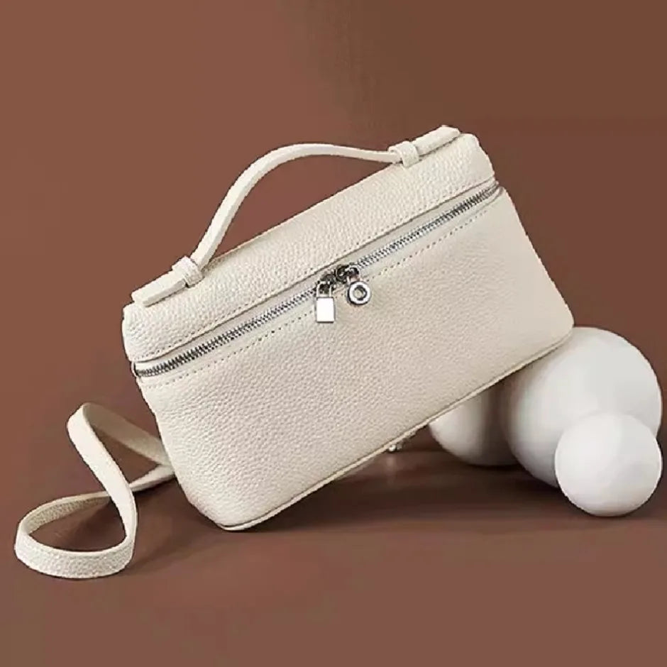 Sac Bandoulière Luxe Femme Effet Lychee - chic et élégant - NatyGlam's