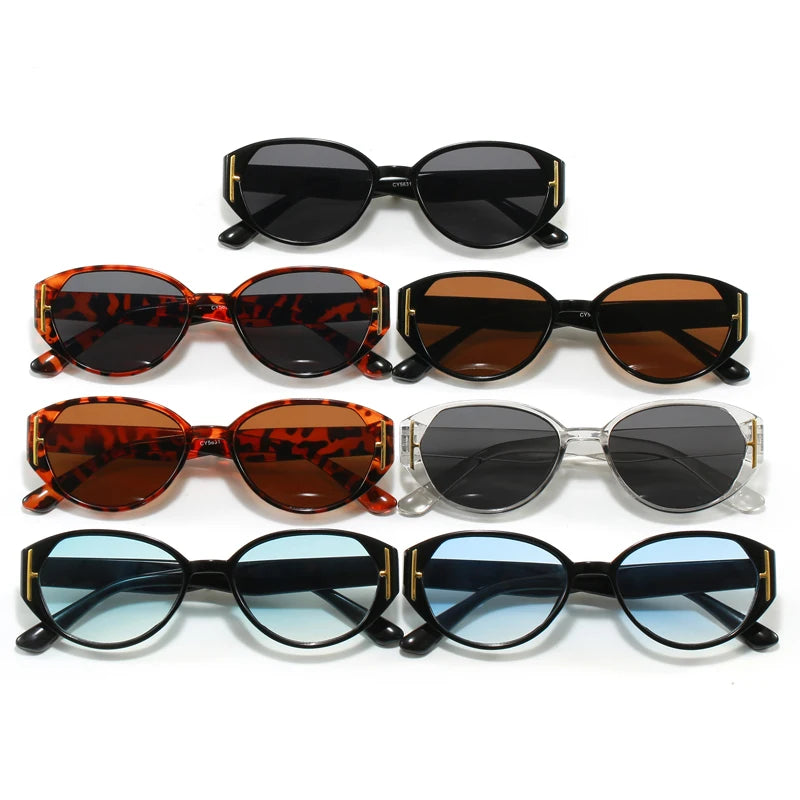 Lunettes de Soleil Oeil de Chat Femme 2 Pièces UV400 - NatyGlam's