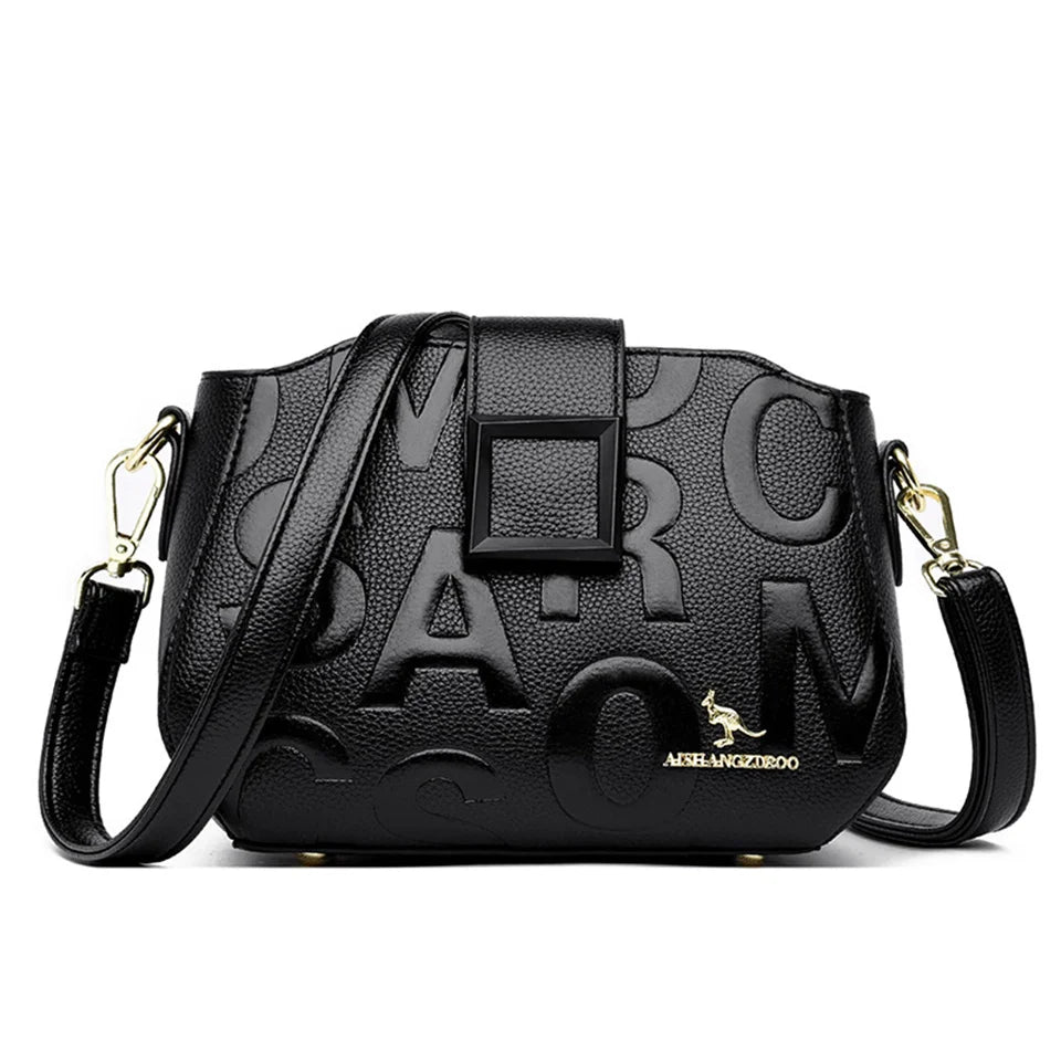 Sac bandoulière Femme à Boucle Carrée - NatyGlam's