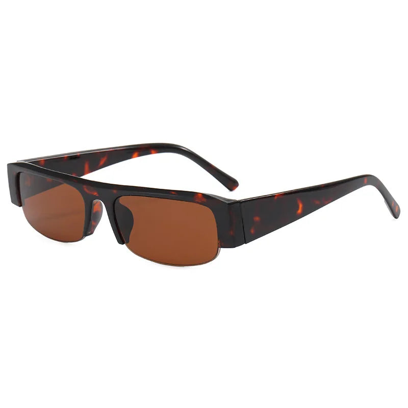 Lunettes de soleil UV400 Rectangulaires Vintage - NatyGlam's
