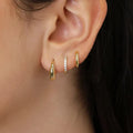 Lot de 3 Paires de Boucles d'Oreilles en Acier Inoxydable - NatyGlam's