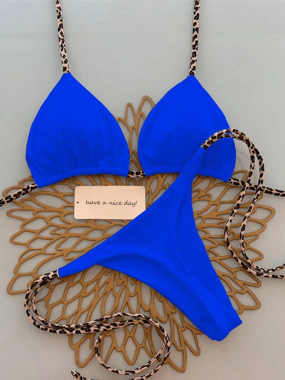 Maillot de bain femme 2 pièces bikini string triangle différents modèles et coloris