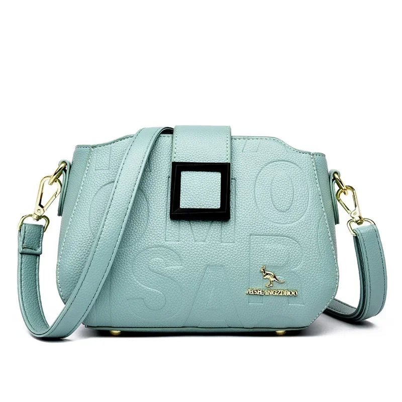 Sac bandoulière Femme à Boucle Carrée - NatyGlam's