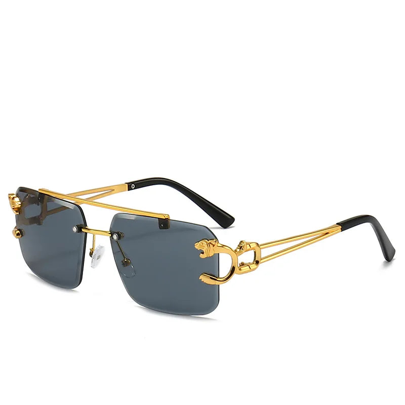 Lunettes de soleil carrées de luxe femme UV400 - NatyGlam's