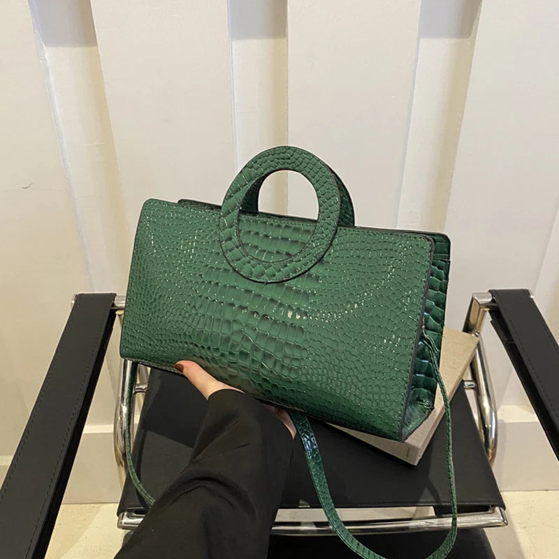 Sac à main Crocodile Chic Femme - NatyGlam's