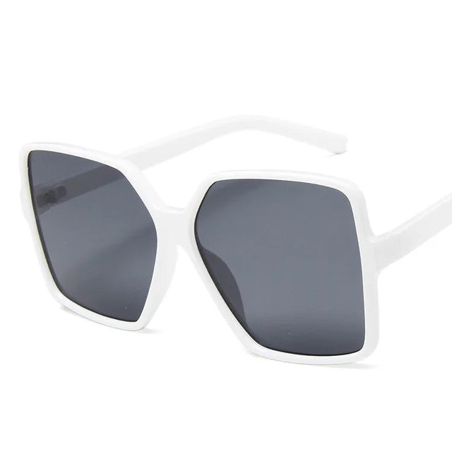 Lunettes de soleil oversize femme dégradé tendance UV400 - NatyGlam's