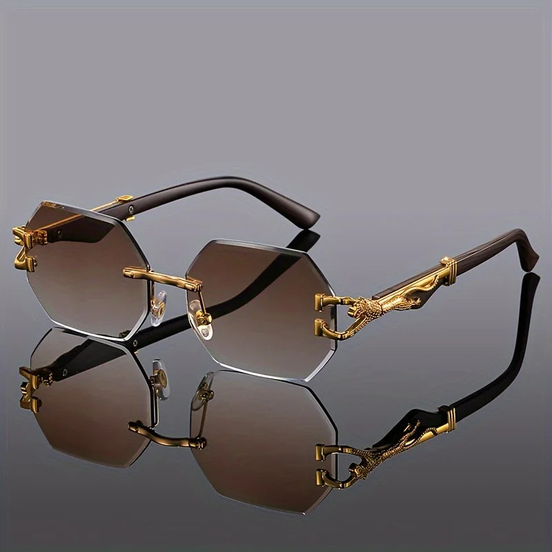 Lunettes de Soleil Géométriques Femme UV400 Tendance - NatyGlam's