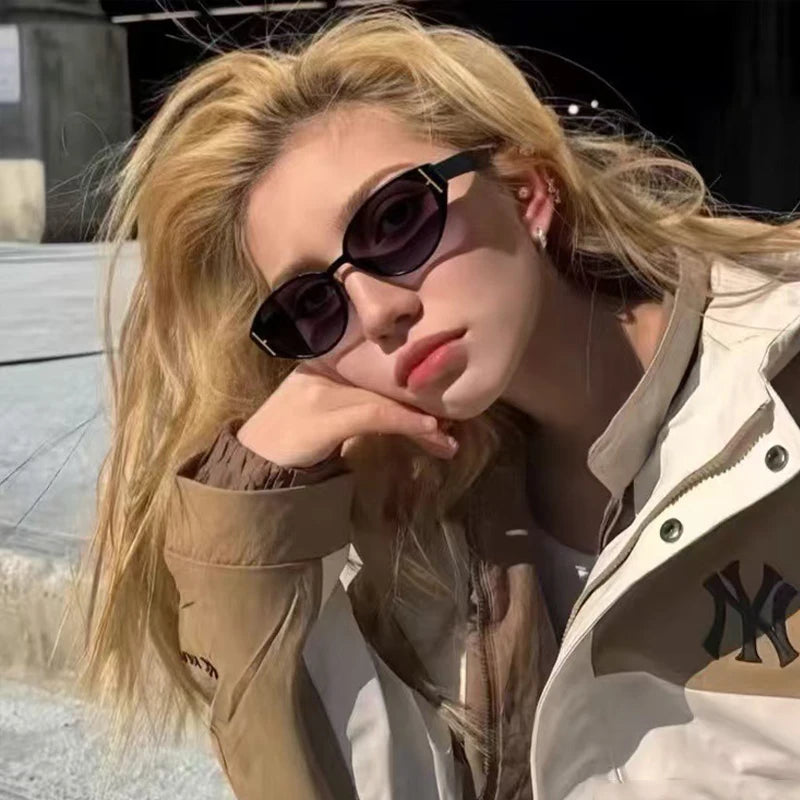 Lunettes de Soleil Oeil de Chat Femme 2 Pièces UV400 - NatyGlam's