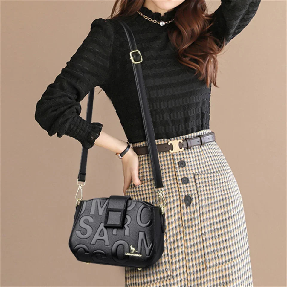 Sac bandoulière Femme à Boucle Carrée - NatyGlam's