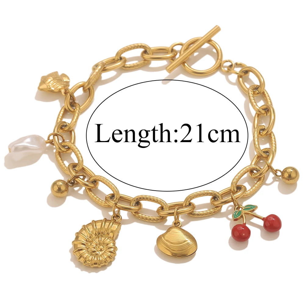 Bracelet Etoile de Mer Acier Inoxydable - NatyGlam's
