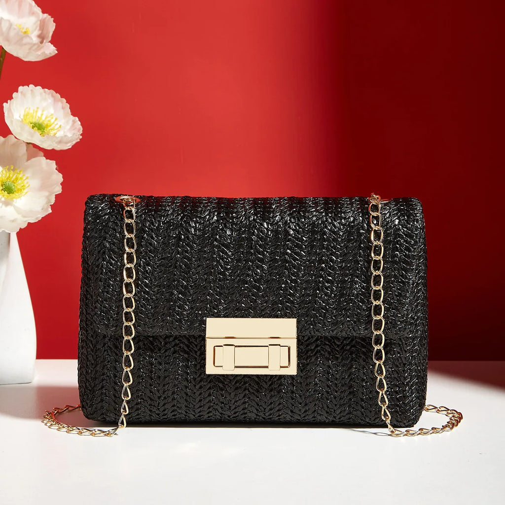 Sac Bandoulière Elégance Chaîne Dorée - NatyGlam's