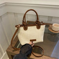 Sac Bandoulière Femme en Paille Tressée Grande capacité Sac d'été - NatyGlam's