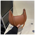 Sac Bandoulière Demi-Lune Luxe Femme - NatyGlam's