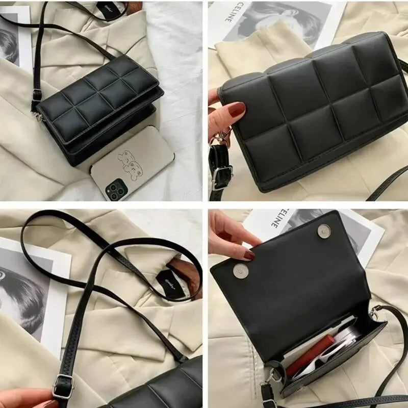 Sac bandoulière Femme Matelassé Elégant - Petit sac à main chic en Similicuir - NatyGlam's