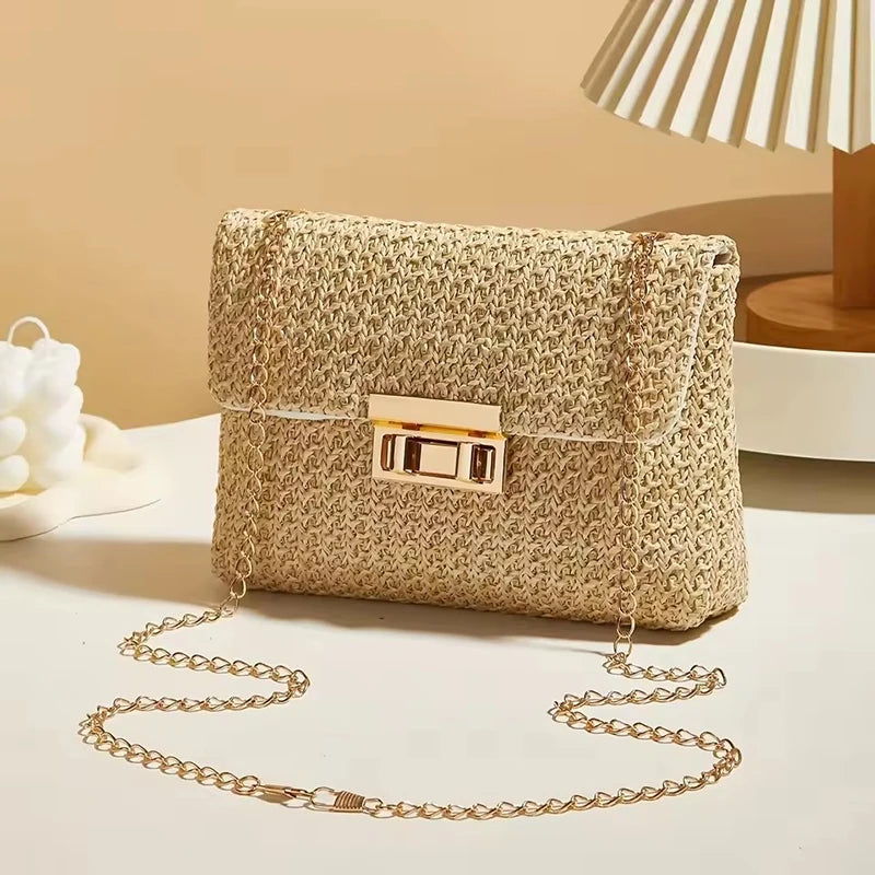 Sac Bandoulière Elégance Chaîne Dorée - NatyGlam's