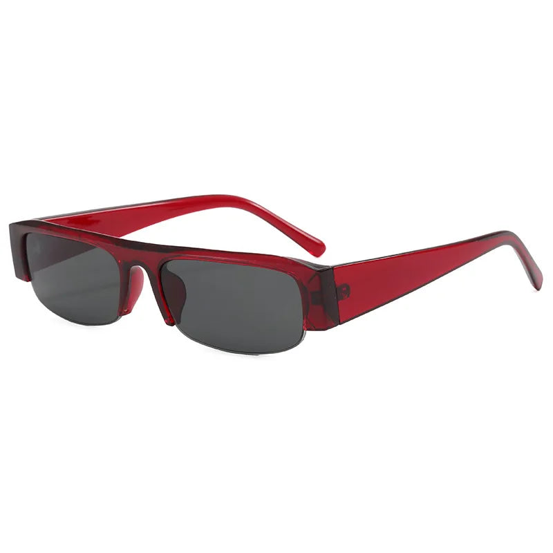 Lunettes de soleil UV400 Rectangulaires Vintage - NatyGlam's