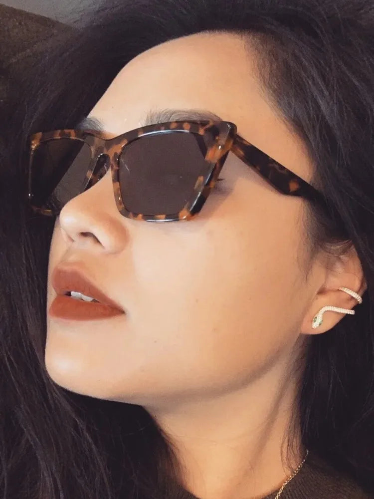 Lunettes de soleil oeil de chat vintage femme UV400 - NatyGlam's