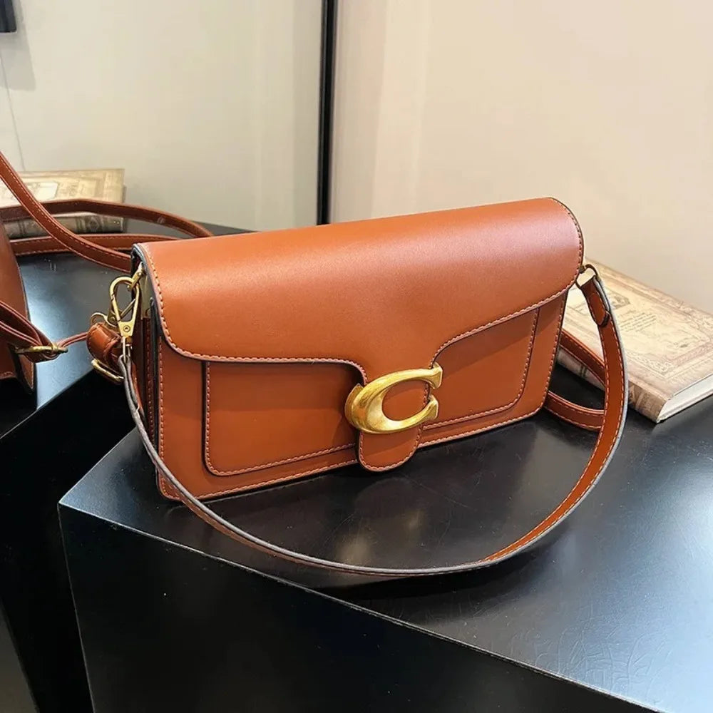 Sac Bandoulière mode 2026 Carré Elégant en PU - Petit sac vintage - NatyGlam's