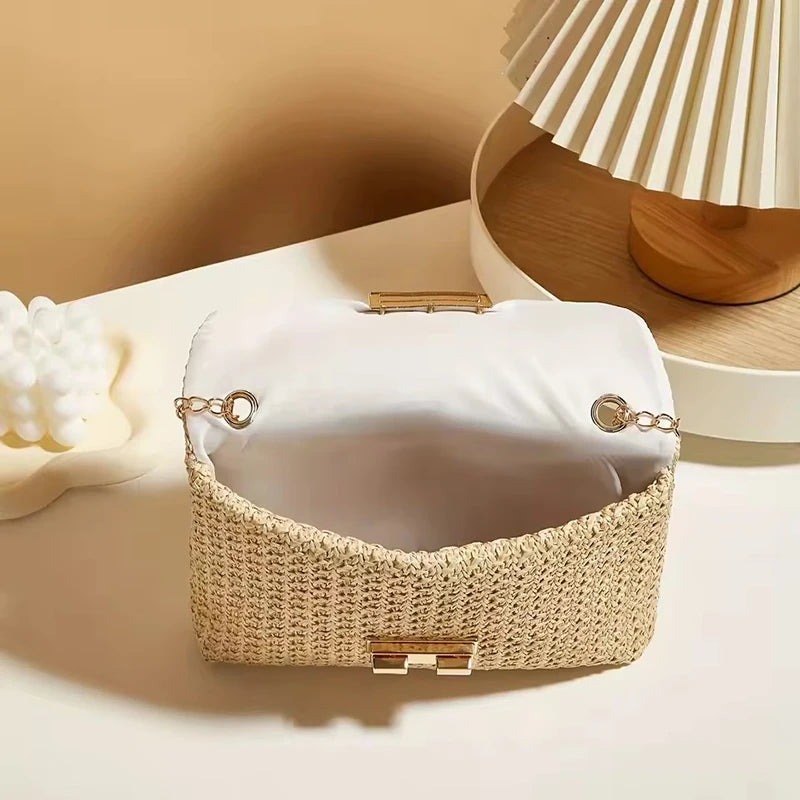 Sac Bandoulière Elégance Chaîne Dorée - NatyGlam's