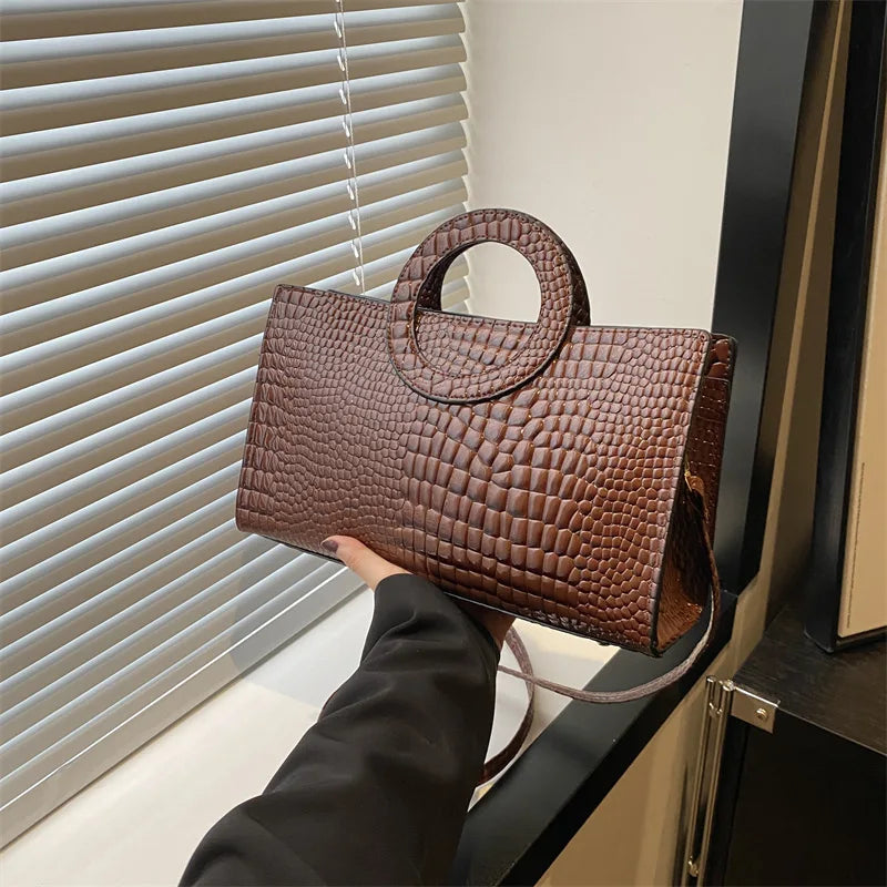 Sac à main Crocodile Chic Femme - NatyGlam's