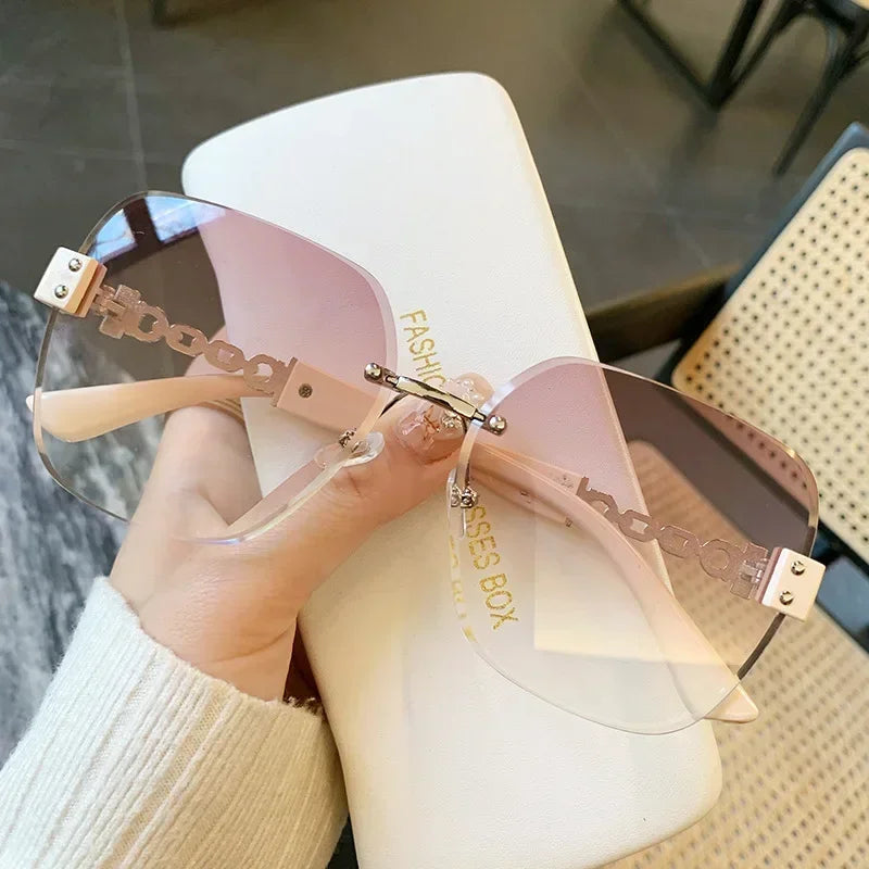 Lunettes de soleil carrées femme style créateur tendance - NatyGlam's