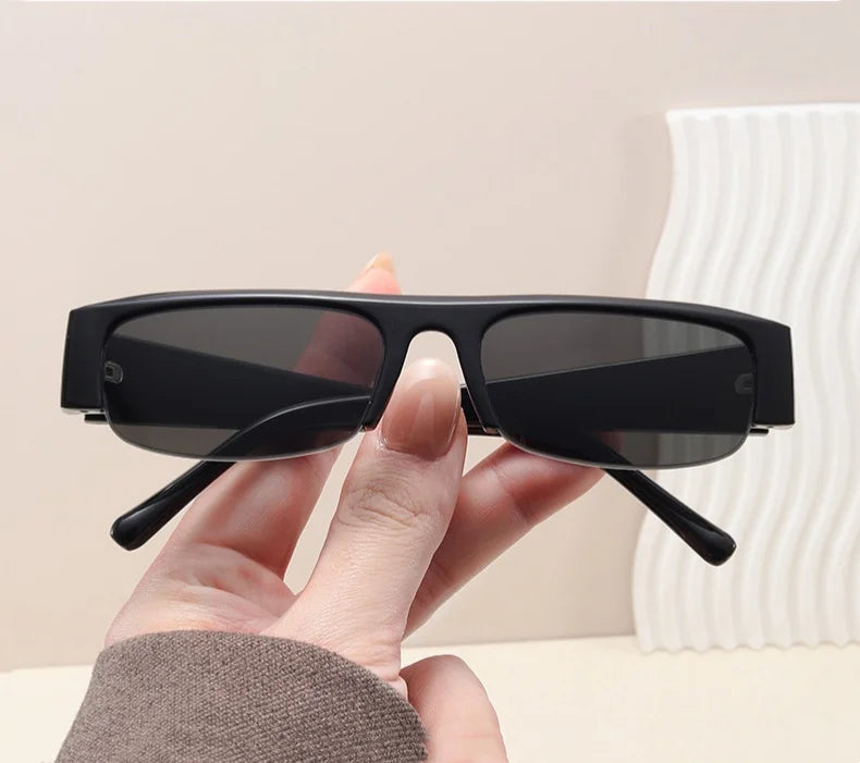 Lunettes de soleil UV400 Rectangulaires Vintage - NatyGlam's