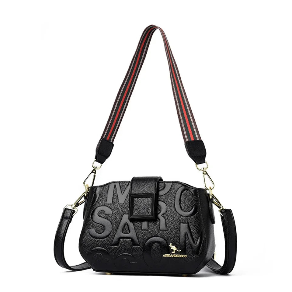 Sac bandoulière Femme à Boucle Carrée - NatyGlam's