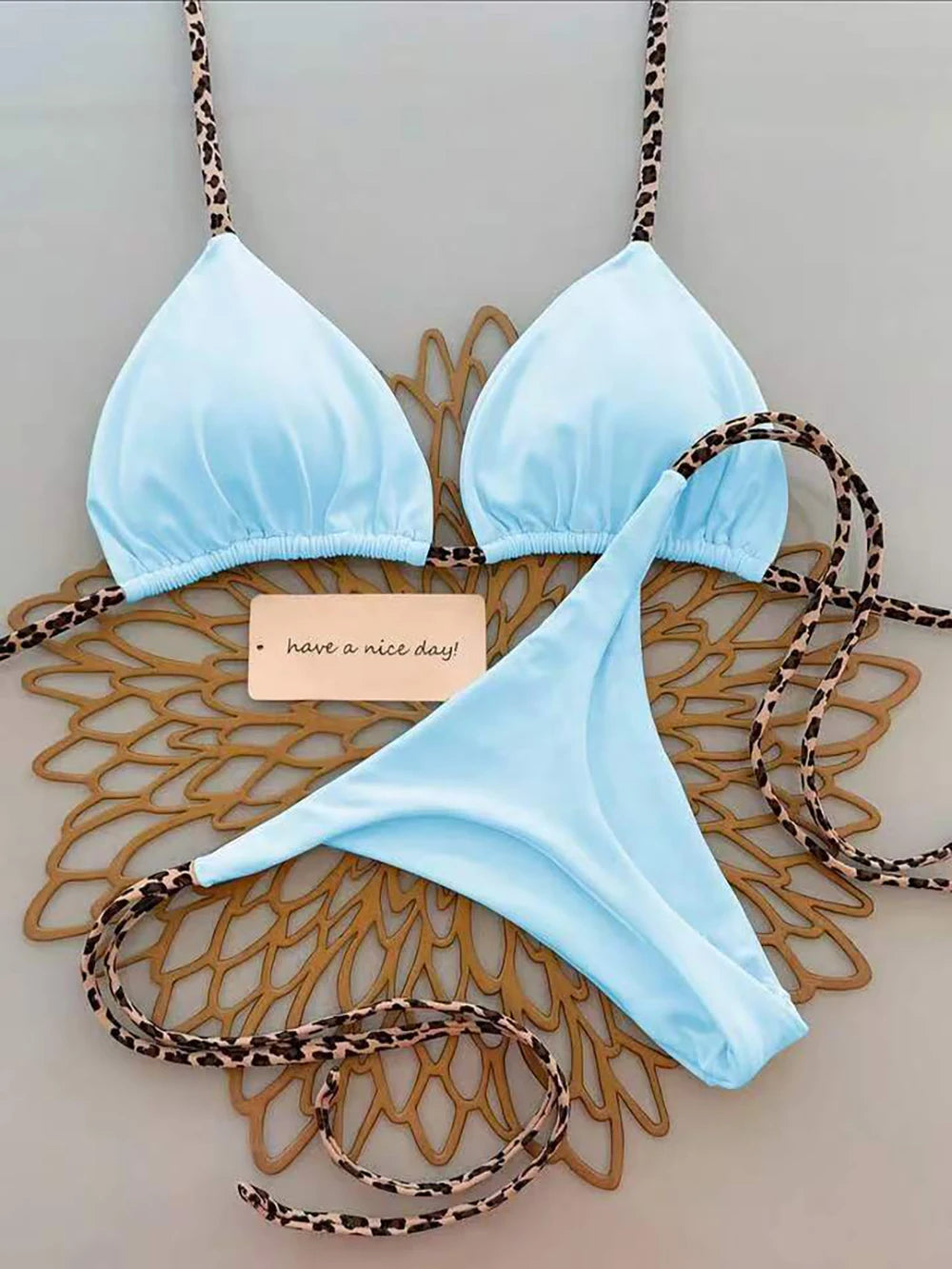 Maillot de bain femme 2 pièces bikini string triangle différents modèles et coloris