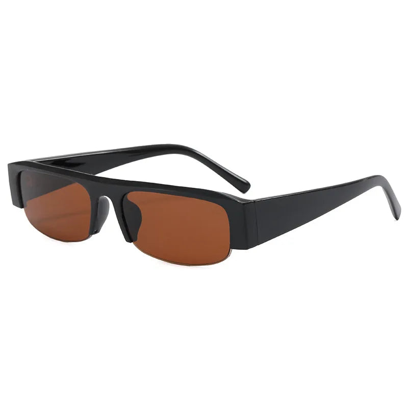Lunettes de soleil UV400 Rectangulaires Vintage - NatyGlam's