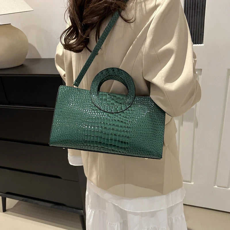 Sac à main Crocodile Chic Femme - NatyGlam's