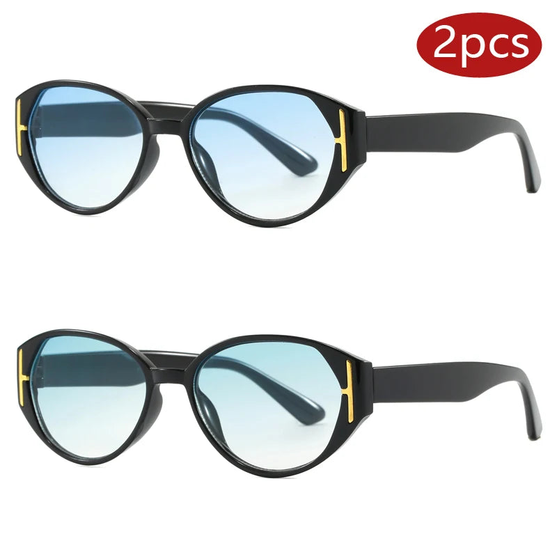 Lunettes de Soleil Oeil de Chat Femme 2 Pièces UV400 - NatyGlam's