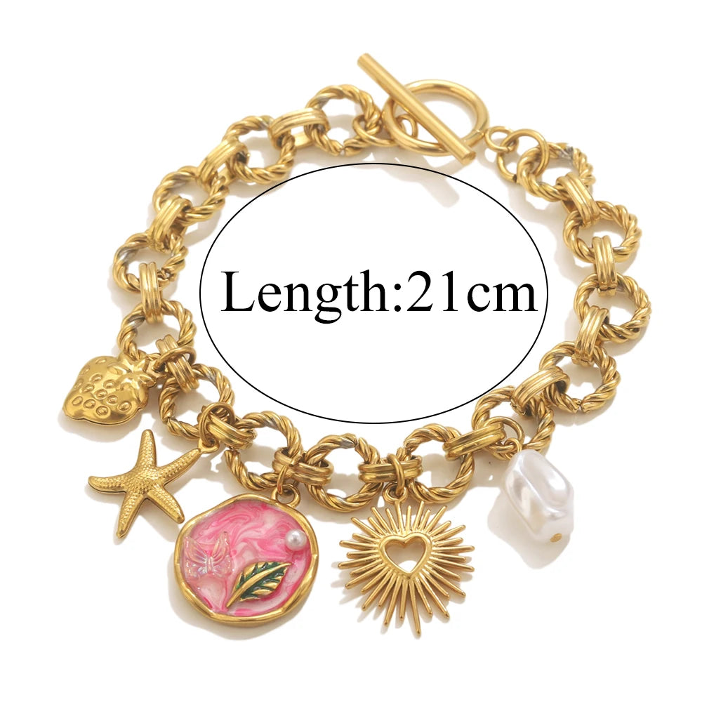 Bracelet Etoile de Mer Acier Inoxydable - NatyGlam's
