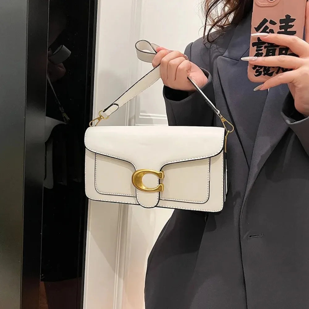 Sac Bandoulière mode 2026 Carré Elégant en PU - Petit sac vintage - NatyGlam's
