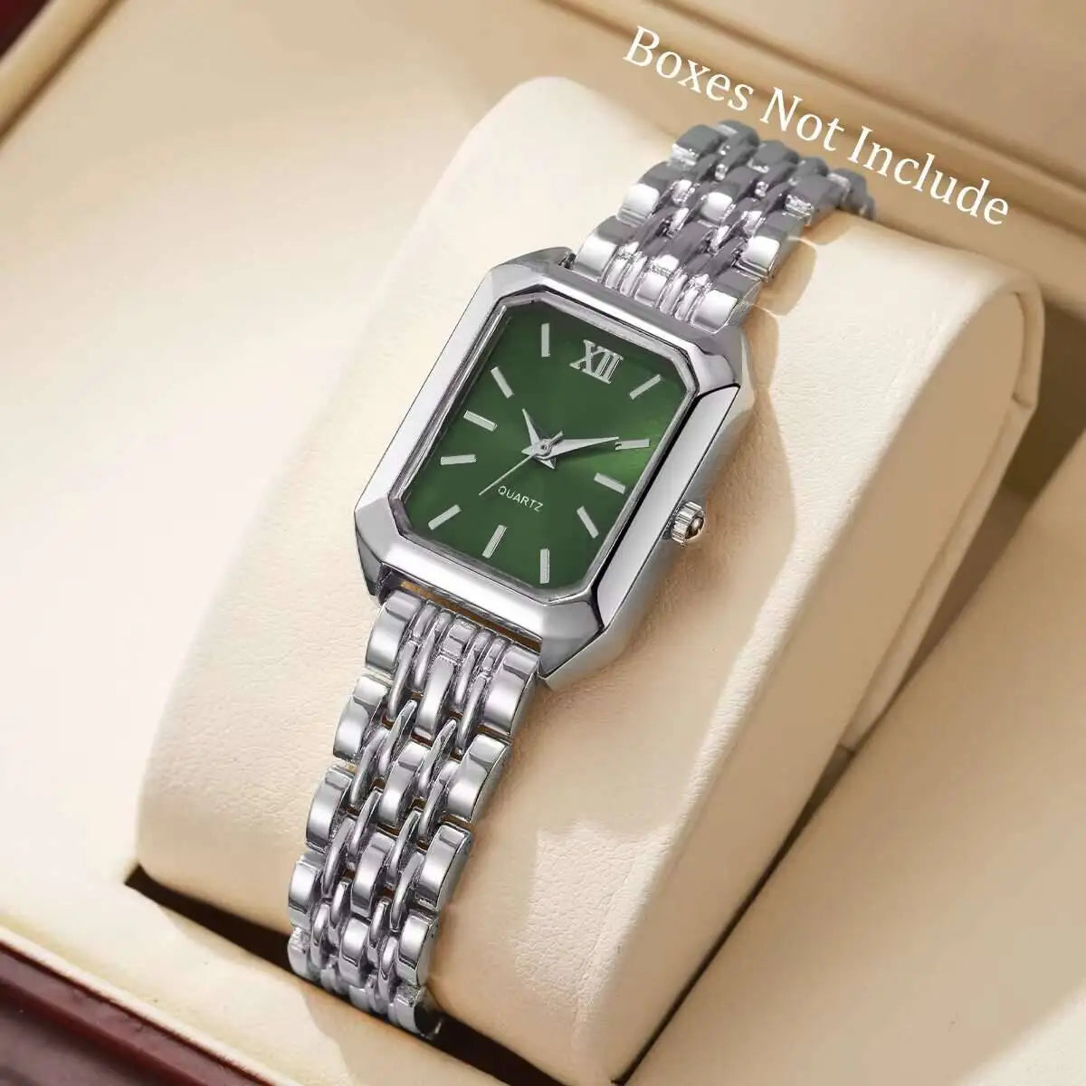 Montre Femme Rectangulaire Elégante à Quartz - NatyGlam's