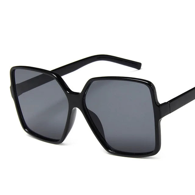 Lunettes de soleil oversize femme dégradé tendance UV400 - NatyGlam's