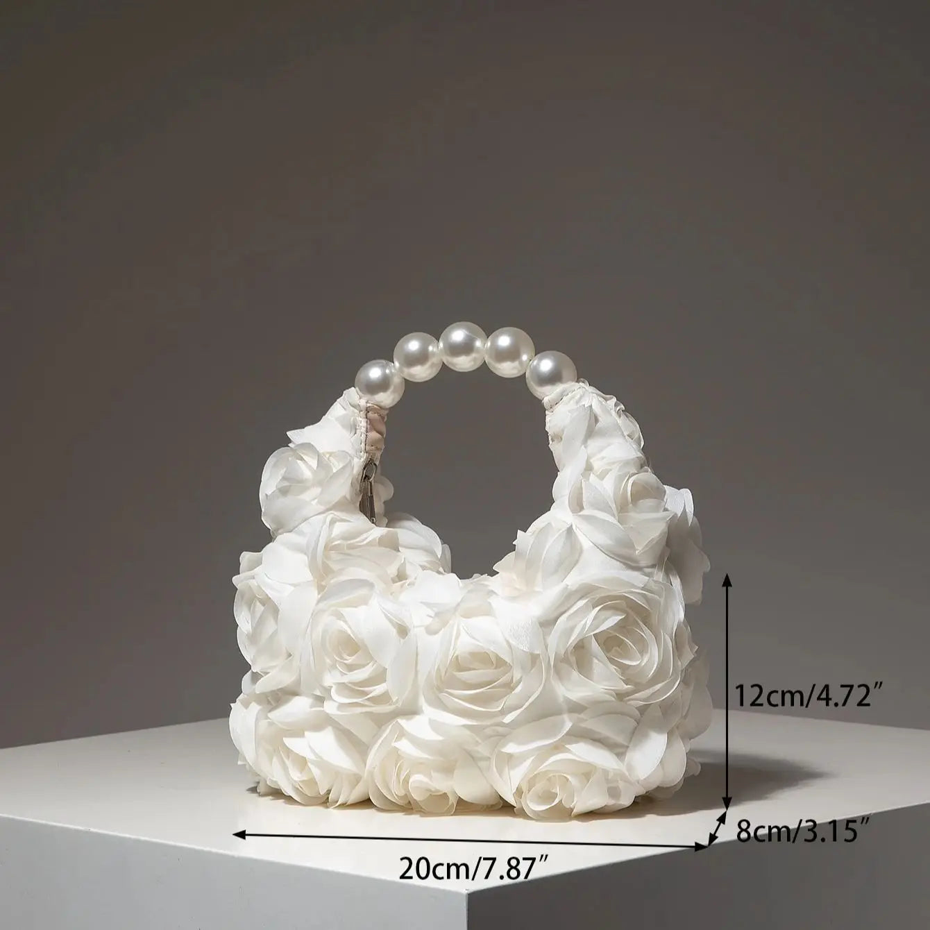 Sac à main de soirée Fleur en Perles élégant femme Mariage & Cérémonie