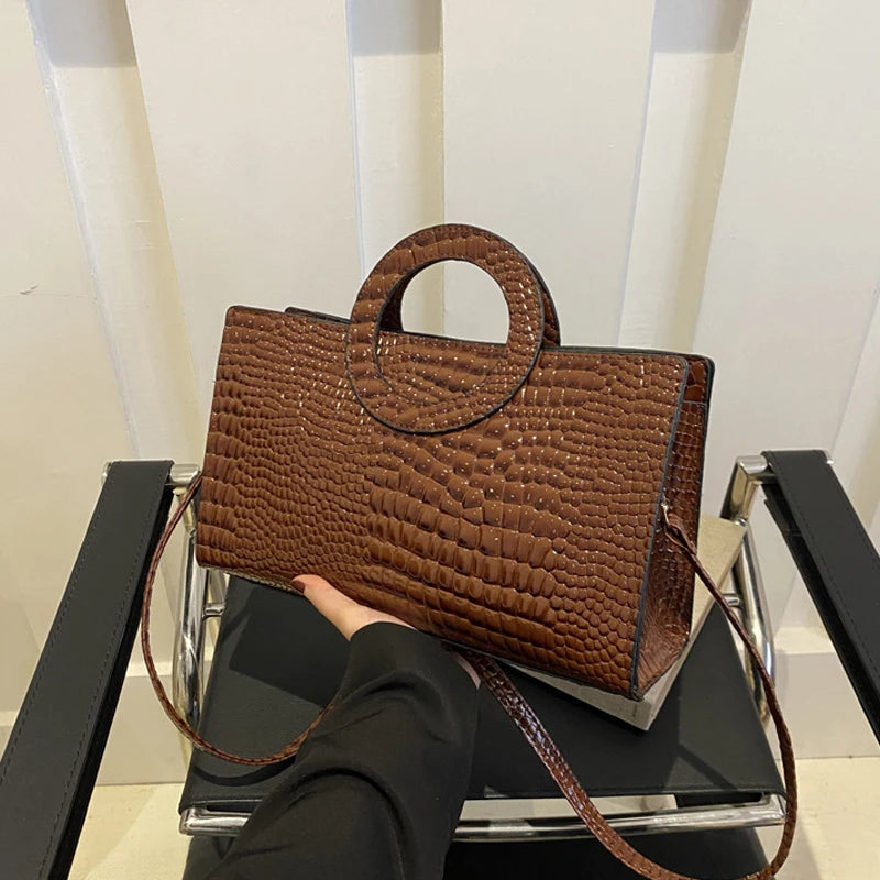 Sac à main Crocodile Chic Femme - NatyGlam's