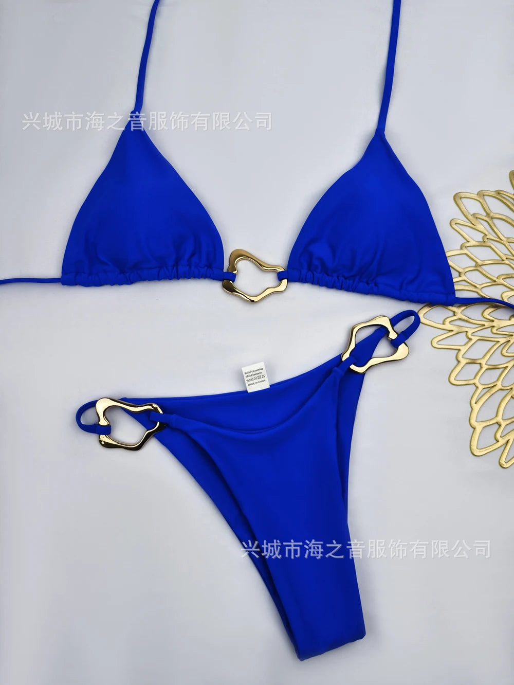 Maillot de bain femme 2 pièces bikini string triangle différents modèles et coloris