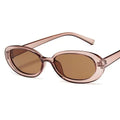 Lunettes de soleil ovales rétro femme UV400 tendance - NatyGlam's