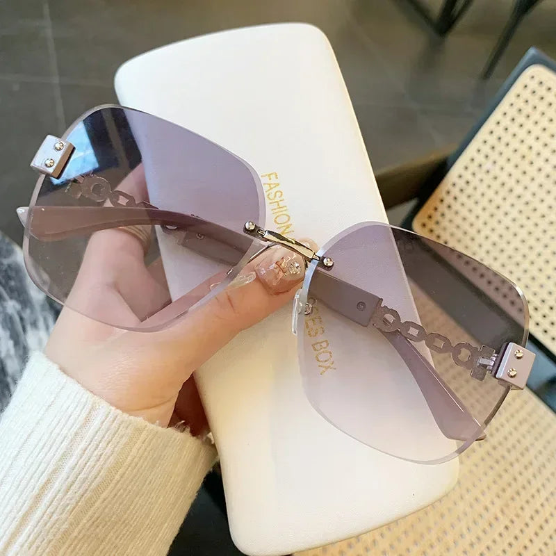 Lunettes de soleil carrées femme style créateur tendance - NatyGlam's