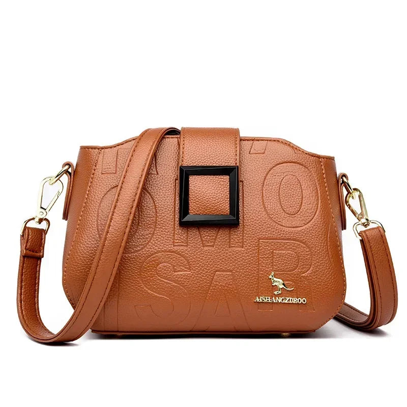 Sac bandoulière Femme à Boucle Carrée - NatyGlam's