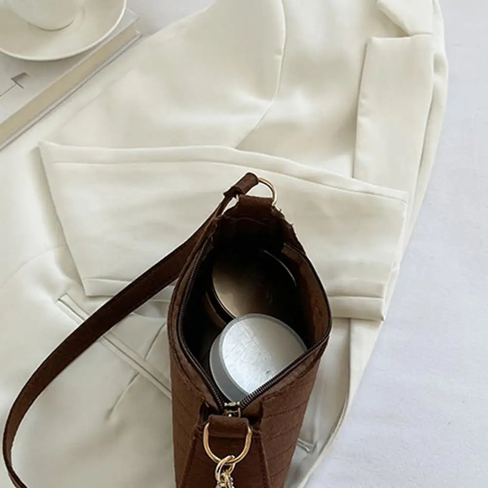 Mini Sac Bandoulière Femme en Feutre Elégant - NatyGlam's