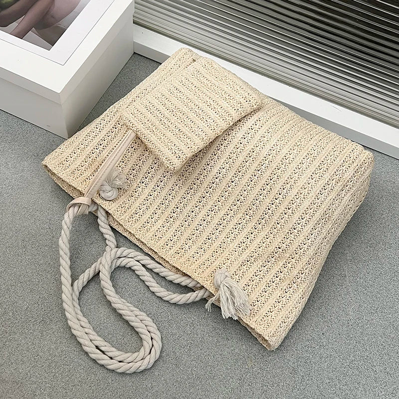 Sac à main Femme en Paille Grande Capacité - NatyGlam's