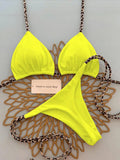 Maillot de bain femme 2 pièces bikini string triangle différents modèles et coloris