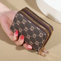 Porte-Cartes Vintage Zippé Femme - NatyGlam's