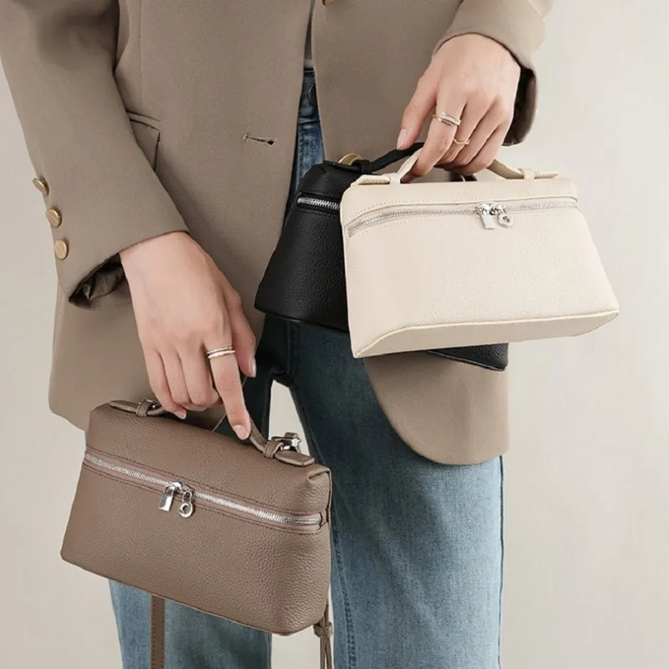 Sac Bandoulière Luxe Femme Effet Lychee - chic et élégant - NatyGlam's