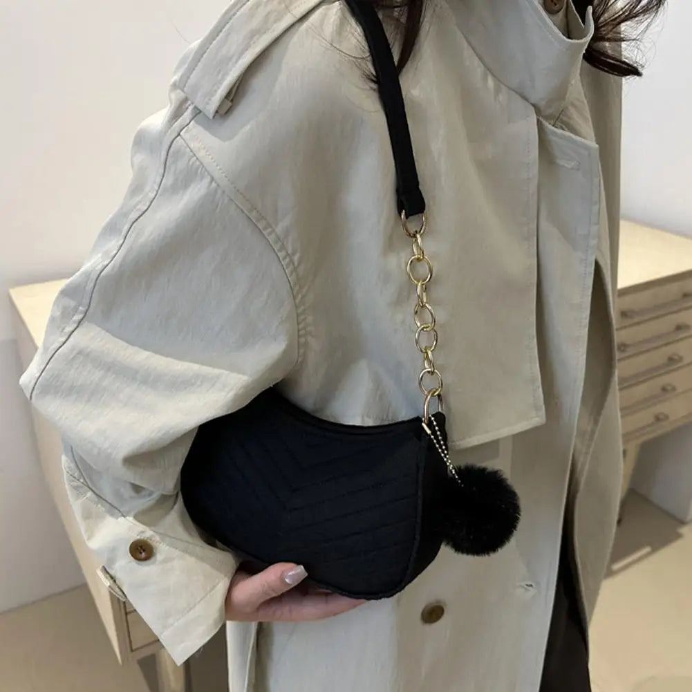 Mini Sac Bandoulière Femme en Feutre Elégant - NatyGlam's