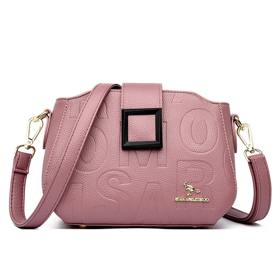 Sac bandoulière Femme à Boucle Carrée - NatyGlam's