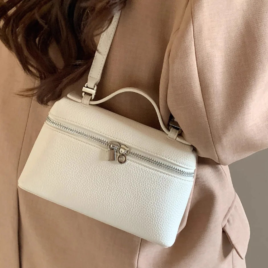 Sac Bandoulière Luxe Femme Effet Lychee - chic et élégant - NatyGlam's