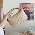 Sac à main Paille d'été - Sac Bandoulière Tressé Chic Style Bohème - NatyGlam's